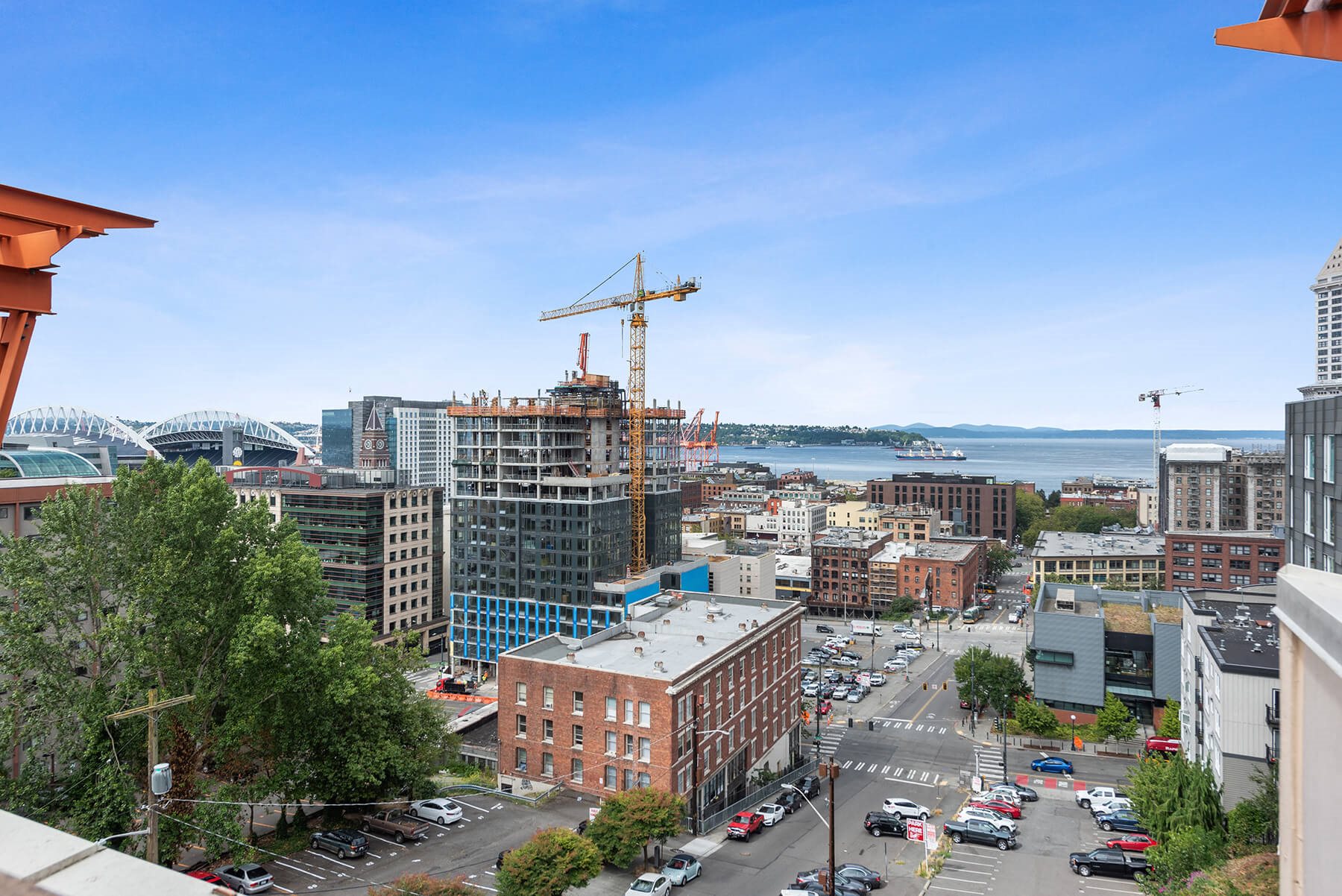 City view at Washington Terrace in Seattle WA